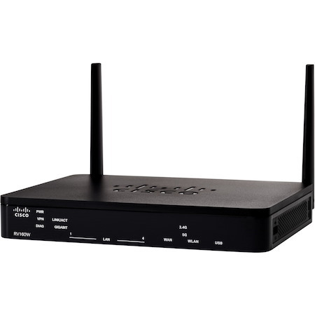 Cisco RV160W Wi-Fi 5 IEEE 802.11ac Ethernet Wireless Router - Refurbished