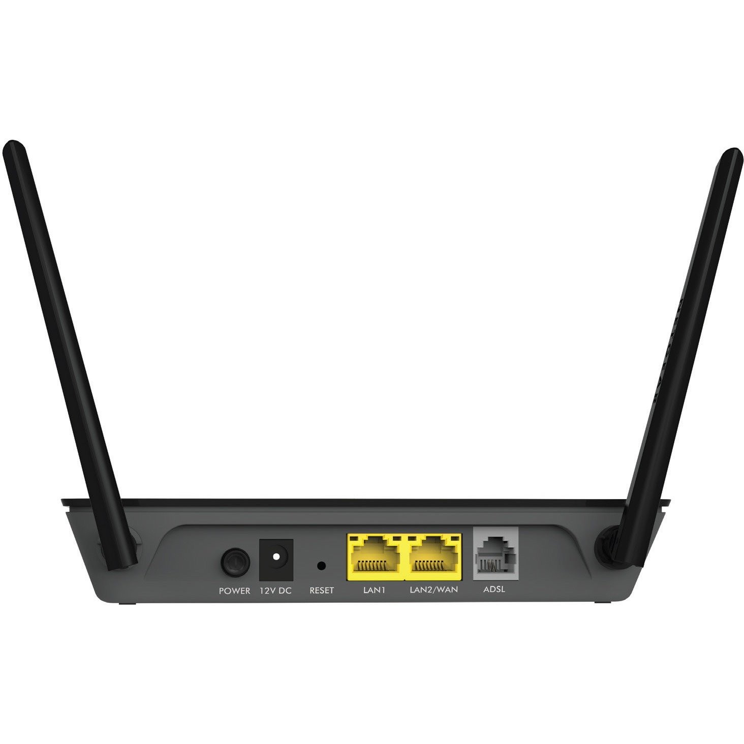 Netgear D1500 Wi-Fi 4 IEEE 802.11n ADSL2+ Modem/Wireless Router