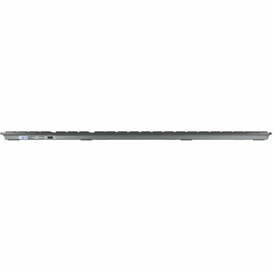 CHERRY JG-91 Keyboard - Wireless Connectivity - USB Type A Interface - Portuguese - Black, Grey