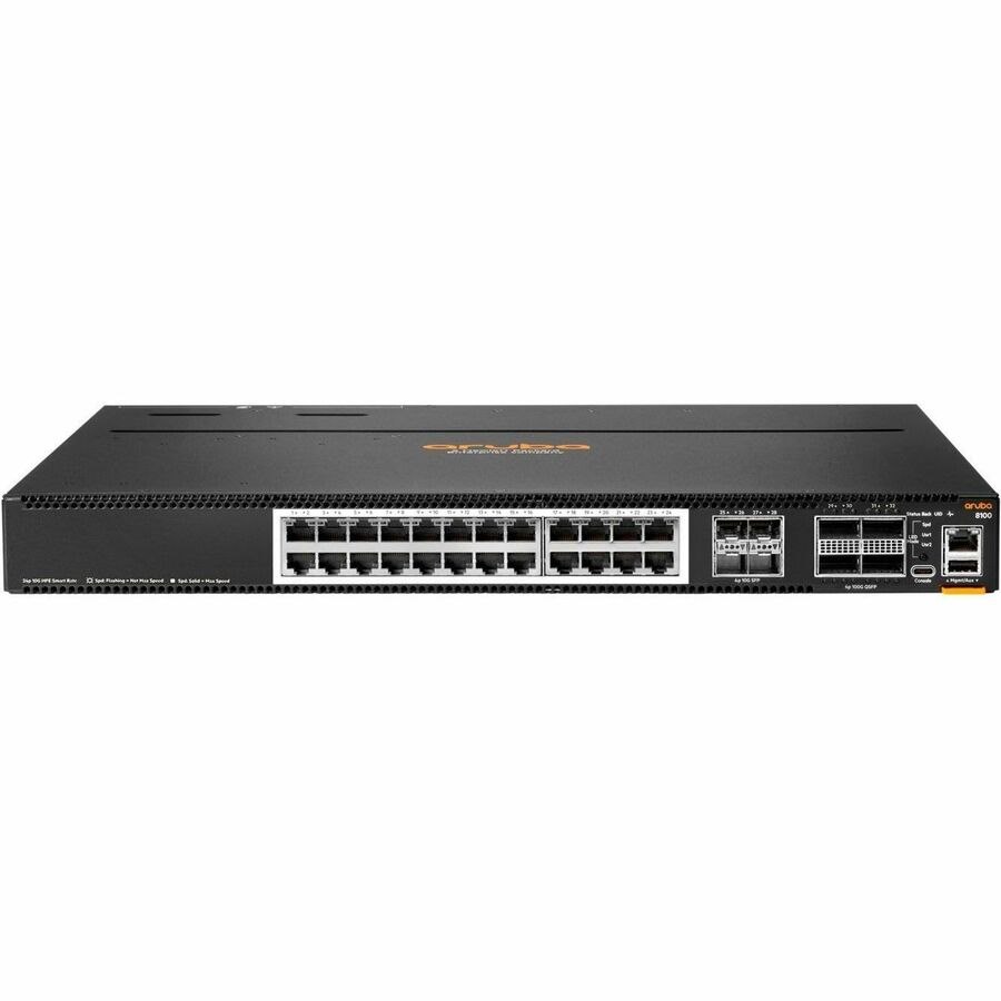 HPE 8100 24XT4XF4C 3 Fans, 2 AC Power Supplies