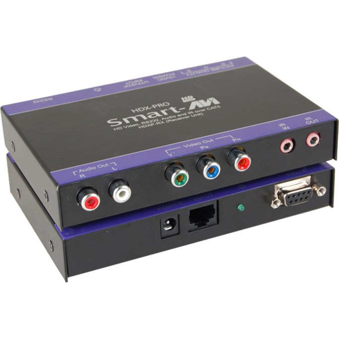 SmartAVI Component Video/Audio/RS-232/IR Point-to-Point CAT5 Extender