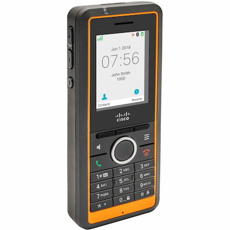Cisco 6825 IP Phone - Cordless - Corded/Cordless - DECT, Bluetooth - 3 Multiple Conferencing - Wall Mountable, Tabletop