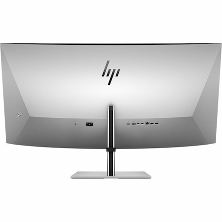 HP 740pm 40" Class Webcam 5K2K WUHD Curved Screen LED Monitor - 21:9 - Black, Silver