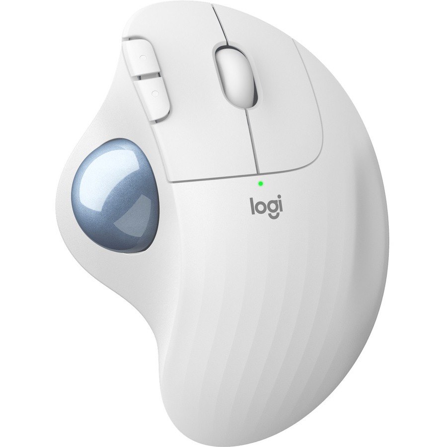 Logitech ERGO M575 Wireless Trackball Mouse - Easy Thumb Control, Precision and Smooth Tracking, Off-white