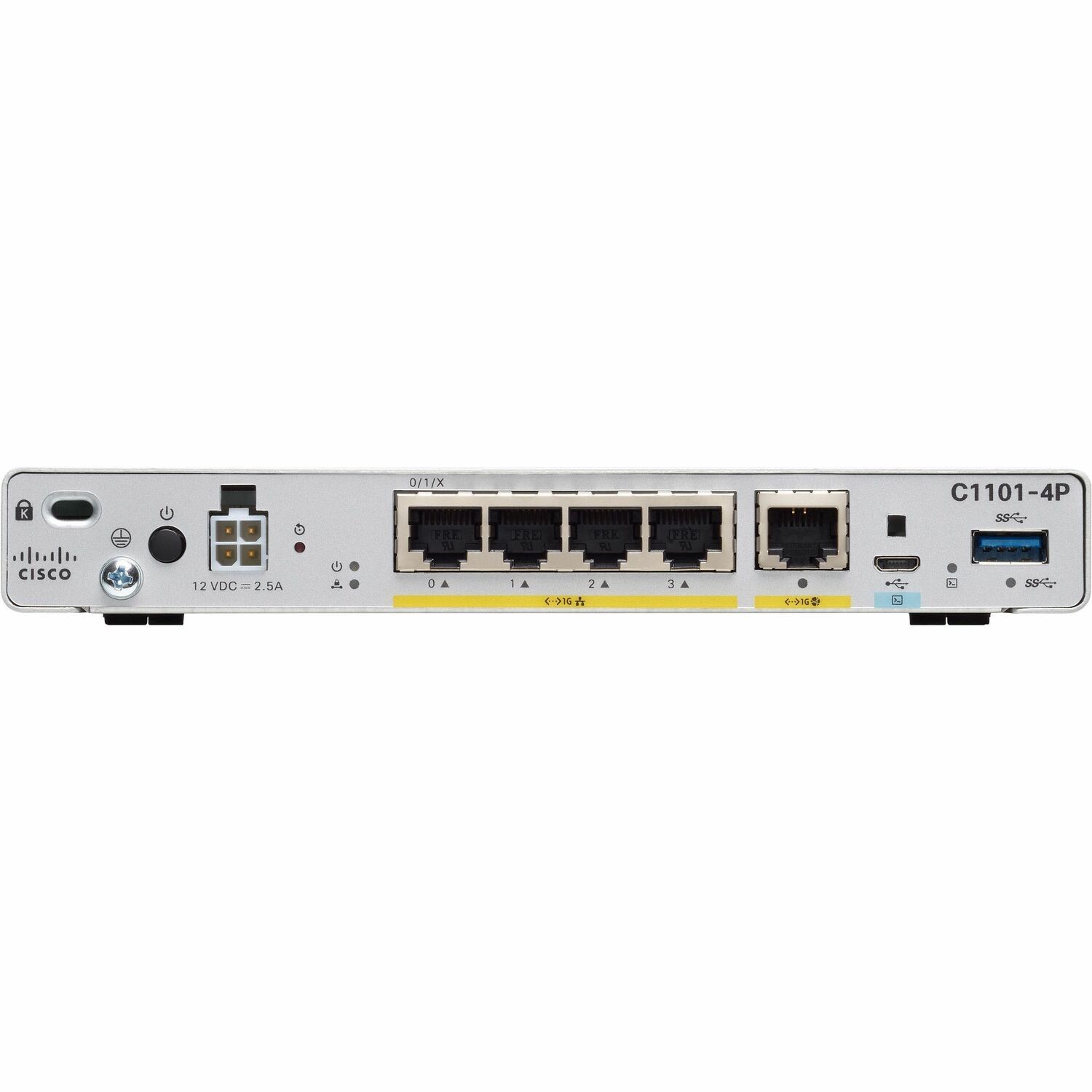 Cisco 1100 C1101-4P Router - Refurbished