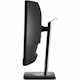 ViewSonic VG3456CA 34 Inch 21:9 Ultrawide QHD 4K Curved Monitor with Ergonomic Design, 100W USB C, Docking Built-In, Gigabit Ethernet RJ45 for Home and Office