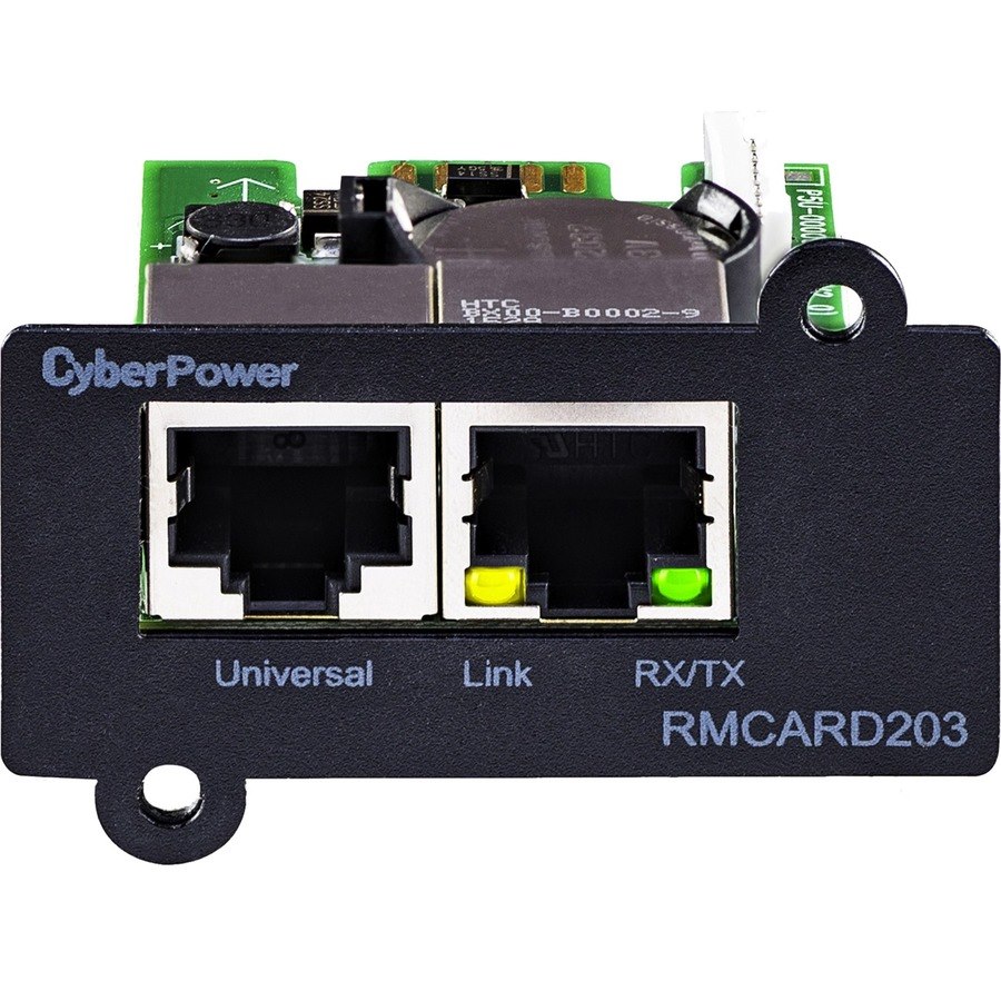 CyberPower RMCARD203 Remote Management Card - SNMP/HTTP/NMS and ENVIROSENSOR Port