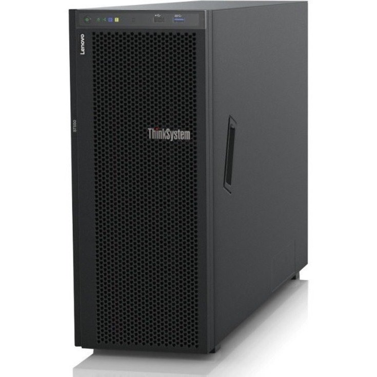 Lenovo ThinkSystem ST550 7X10100PNA 4U Tower Server - 1 Xeon Silver 4116 2.10 GHz - 16 GB RAM - 12Gb/s SAS, Serial ATA/600 Controller