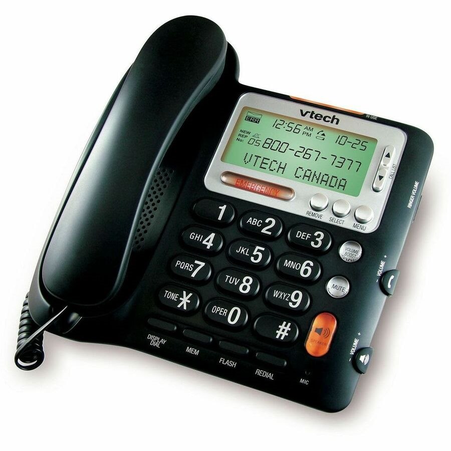 VTech CD1281 Standard Phone - Desktop, Wall Mountable