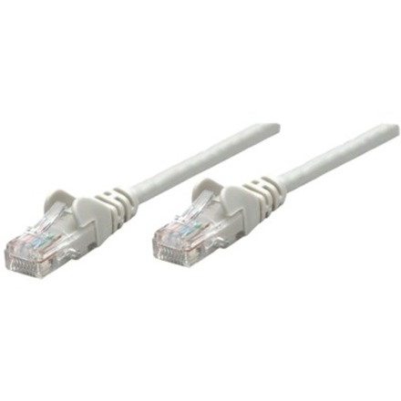Network Patch Cable, Cat6A, 0.25m, Grey, Copper, S/FTP, LSOH / LSZH, PVC, RJ45, Gold Plated Contacts, Snagless, Booted, Lifetime Warranty, Polybag