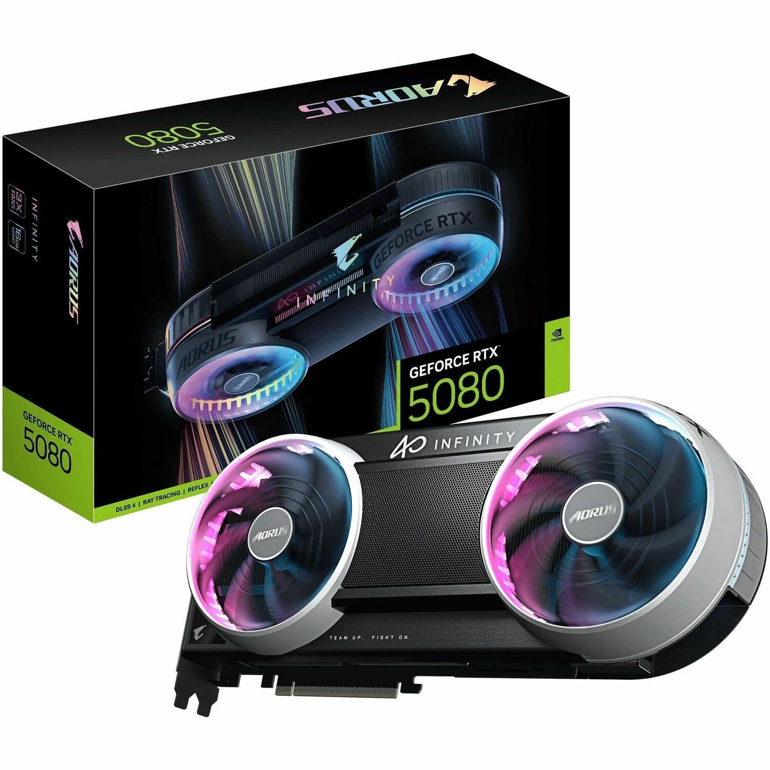 Aorus NVIDIA GeForce RTX 5080 Graphic Card - 16 GB GDDR7