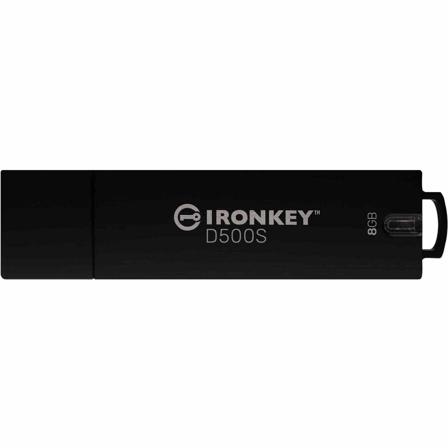 IronKey D500S 8 GB USB 3.2 (Gen 1) Type A Rugged Flash Drive - XTS-AES, 256-bit AES - TAA Compliant