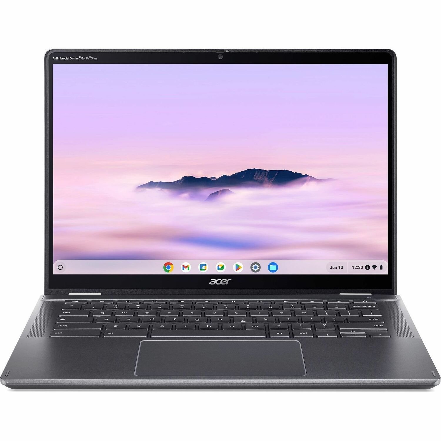 Acer Chromebook Plus Spin 514 CPE594-1N CPE594-1N-30EM 14" Touchscreen Convertible 2 in 1 Chromebook - WUXGA - 60 Hz - Intel Core 3 100U - 8 GB - 256 GB SSD - English (US) Keyboard - Iron