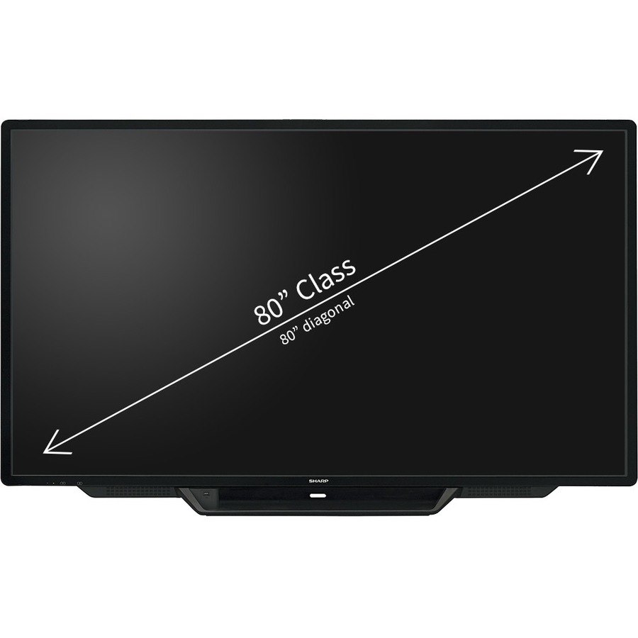 Sharp AQUOS BOARD PN-L803C 80" Class LCD Touchscreen Monitor - 16:9 - 4 ms