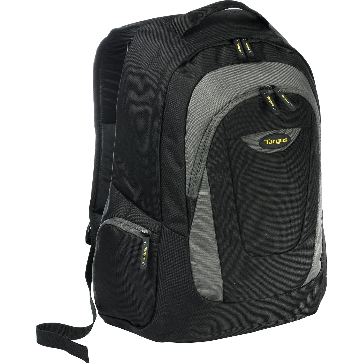 Targus Trek Carrying Case (Backpack) for 16" Notebook, Book - Black, Yellow, White Accent