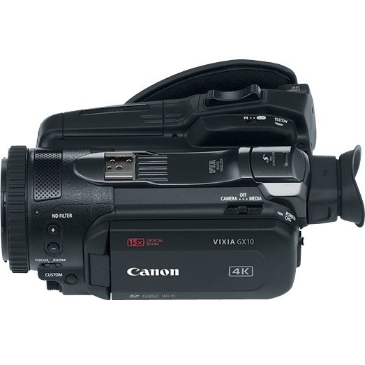 Canon VIXIA GX10 Digital Camcorder - 3.5" LCD Touchscreen - CMOS - 4K