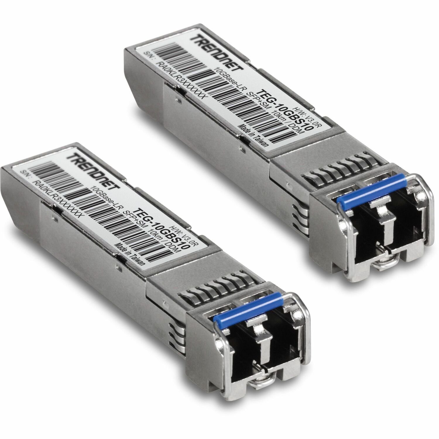 TRENDnet 2-Pack 10G SFP+ Single Mode LC Module (10km)