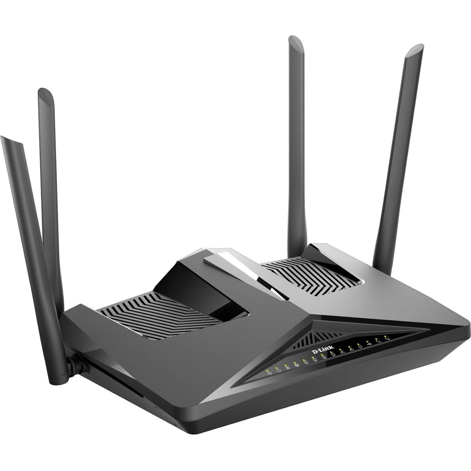 D-Link DSL-X1852E Wi-Fi 6 IEEE 802.11ax VDSL2, ADSL2+, Ethernet, DSL, Cellular Modem/Wireless Router