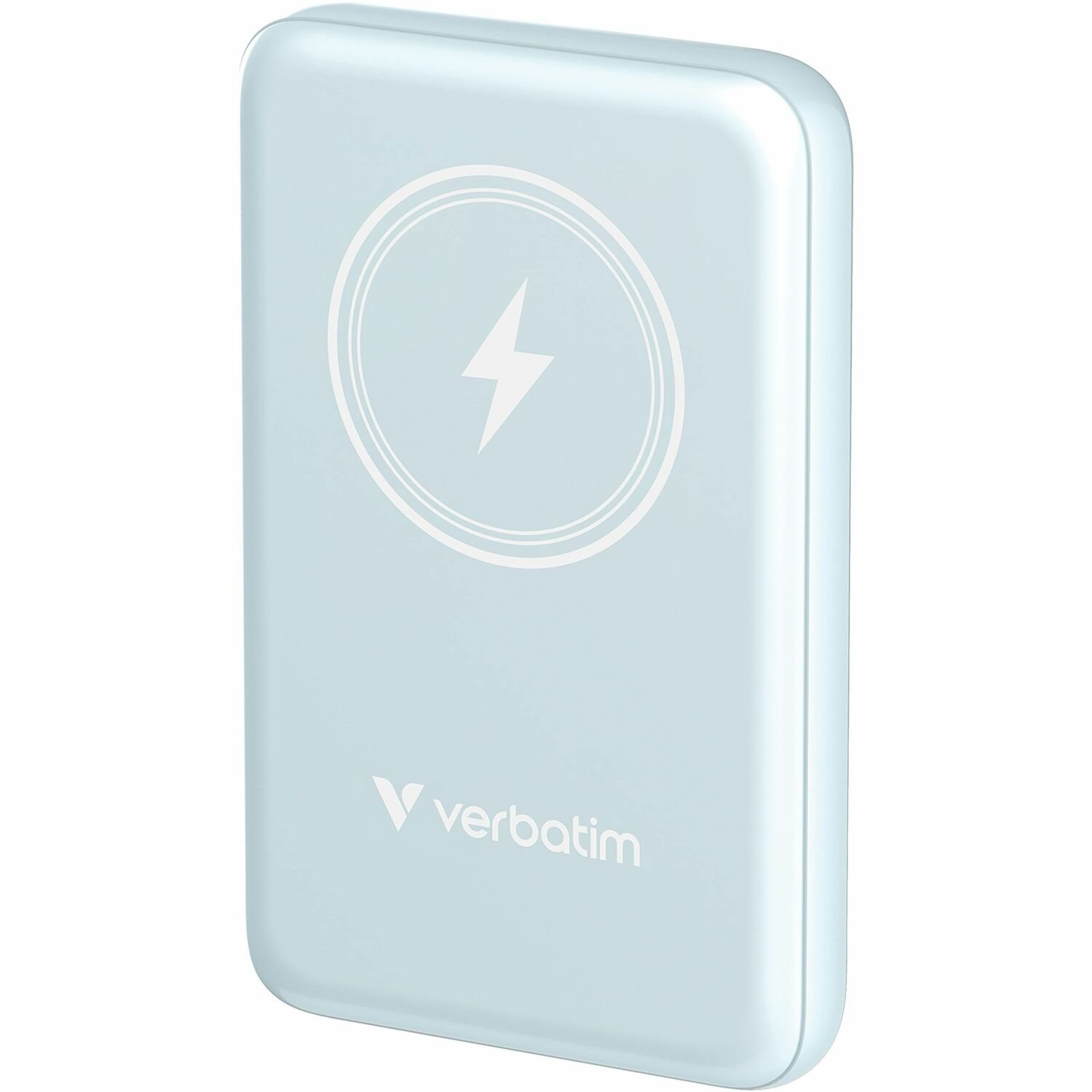 Verbatim Charge 'n' Go Magnetic Wireless Power Bank 10000 mAh - Blue