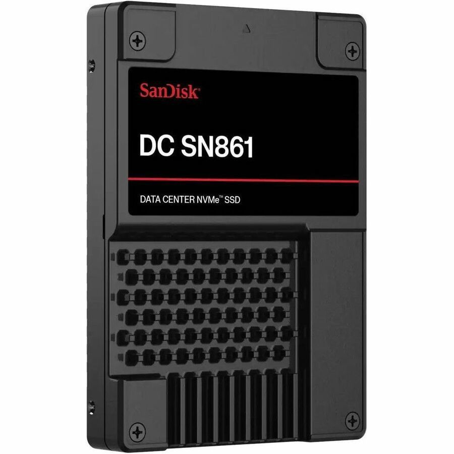 Western Digital Ultrastar DC SN861 WUS6CA264PSP9X1 6.40 TB Solid State Drive - 2.5" Internal - U.2 (PCI Express NVMe 5.0 x4) - Mixed Workload