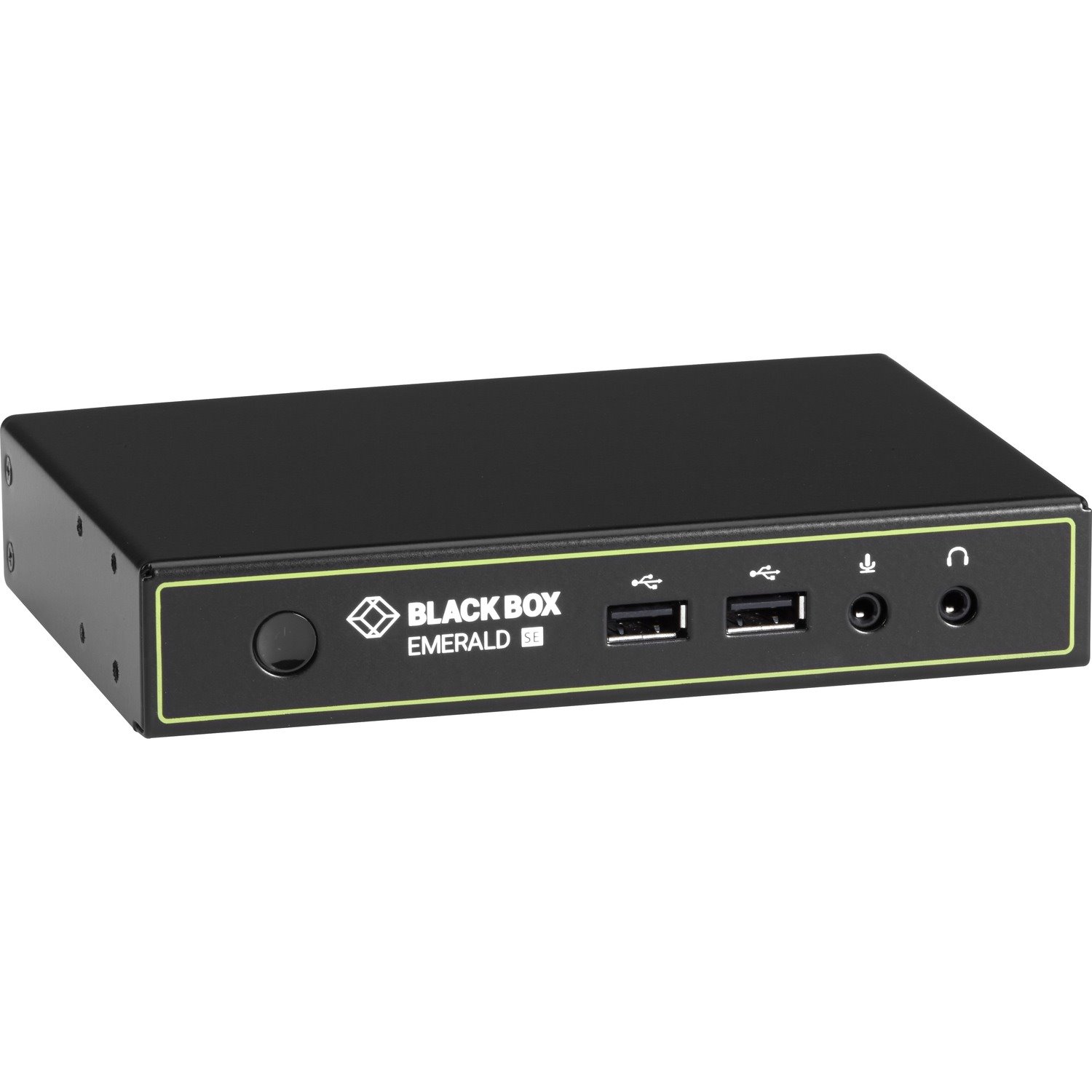 Black Box Emerald&trade; SE DVI KVM-over-IP Matrix Switch Receiver - Single Head, Full HD DVI, VUSB 2.0, Serial, Audio