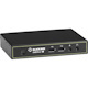 Black Box Emerald™ SE DVI KVM-over-IP Matrix Switch Receiver - Single Head, Full HD DVI, VUSB 2.0, Serial, Audio