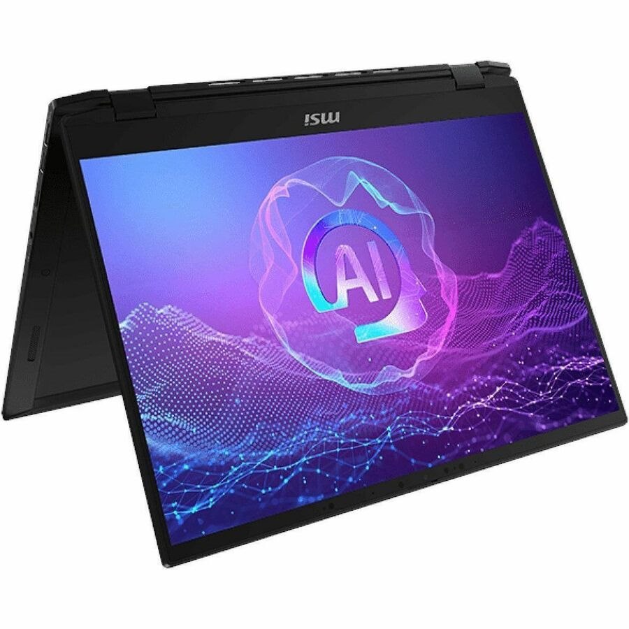 MSI SummitPro 16 AI A2HV SummitPro 16 AI A2HVETG-074US 16" Touchscreen Convertible 2 in 1 Notebook - QHD+ - 165 Hz - Intel Core Ultra 7 255H - Intel Evo Platform - 32 GB - 1 TB SSD - Ink Black