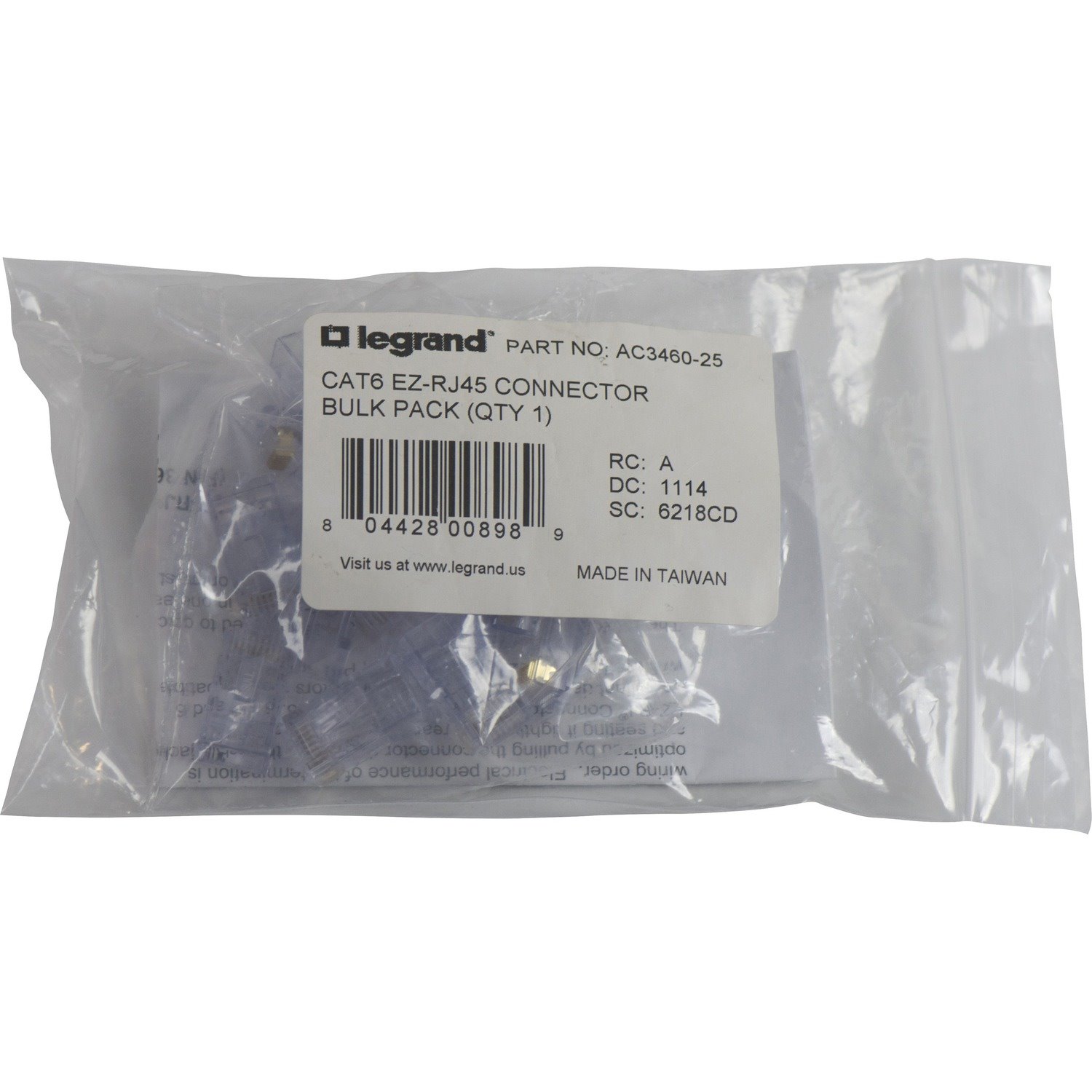 CAT6 EZ-RJ45 Connector