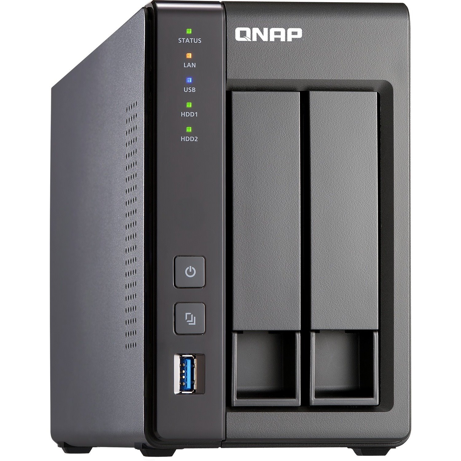 QNAP Turbo NAS TS-251+ 2 x Total Bays NAS Storage System Celeron Quad-core (4 Core) 2 GHz - 2 GB RAM - DDR3L SDRAM