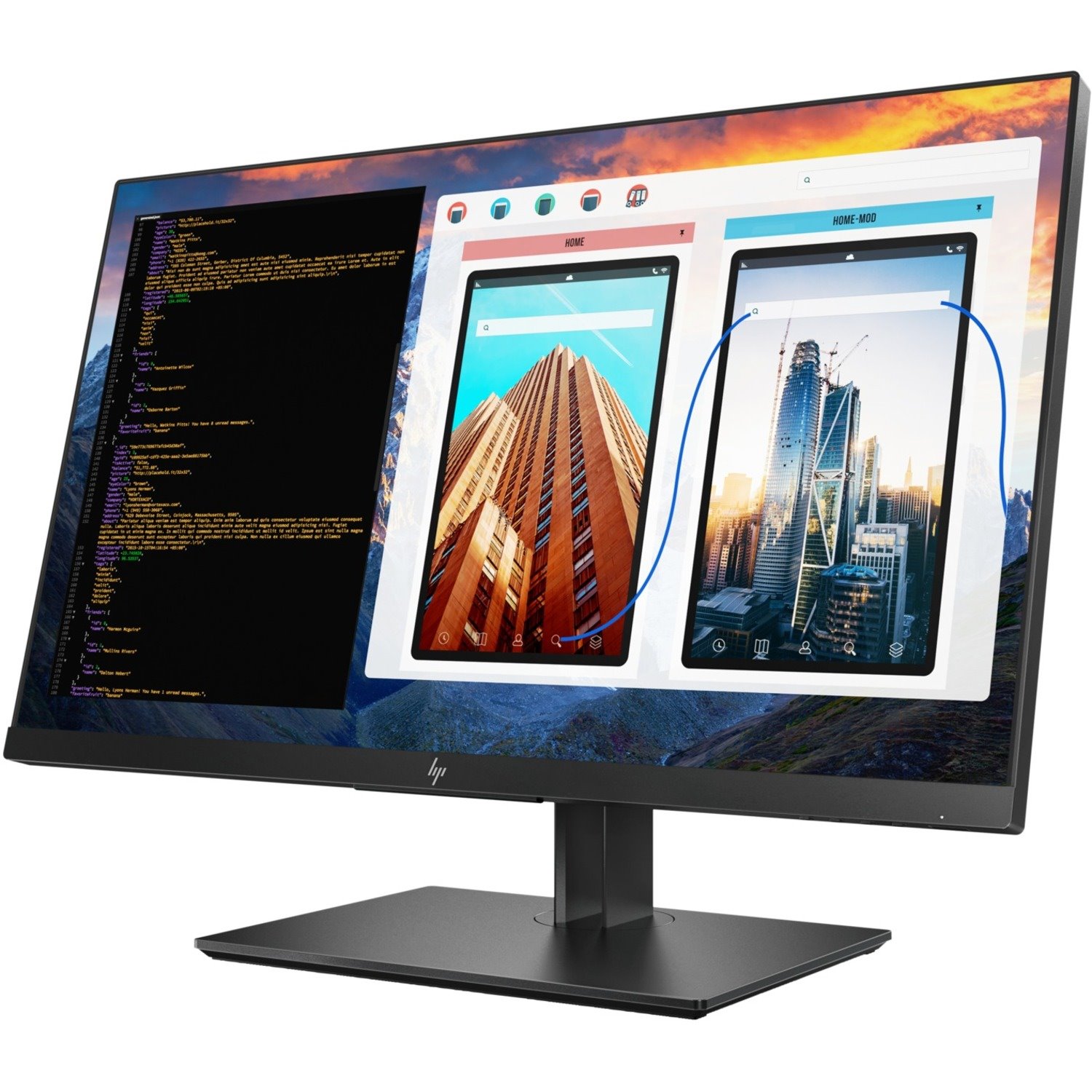 HP Business Z27 27" Class 4K UHD LCD Monitor - 16:9 - Black Pearl