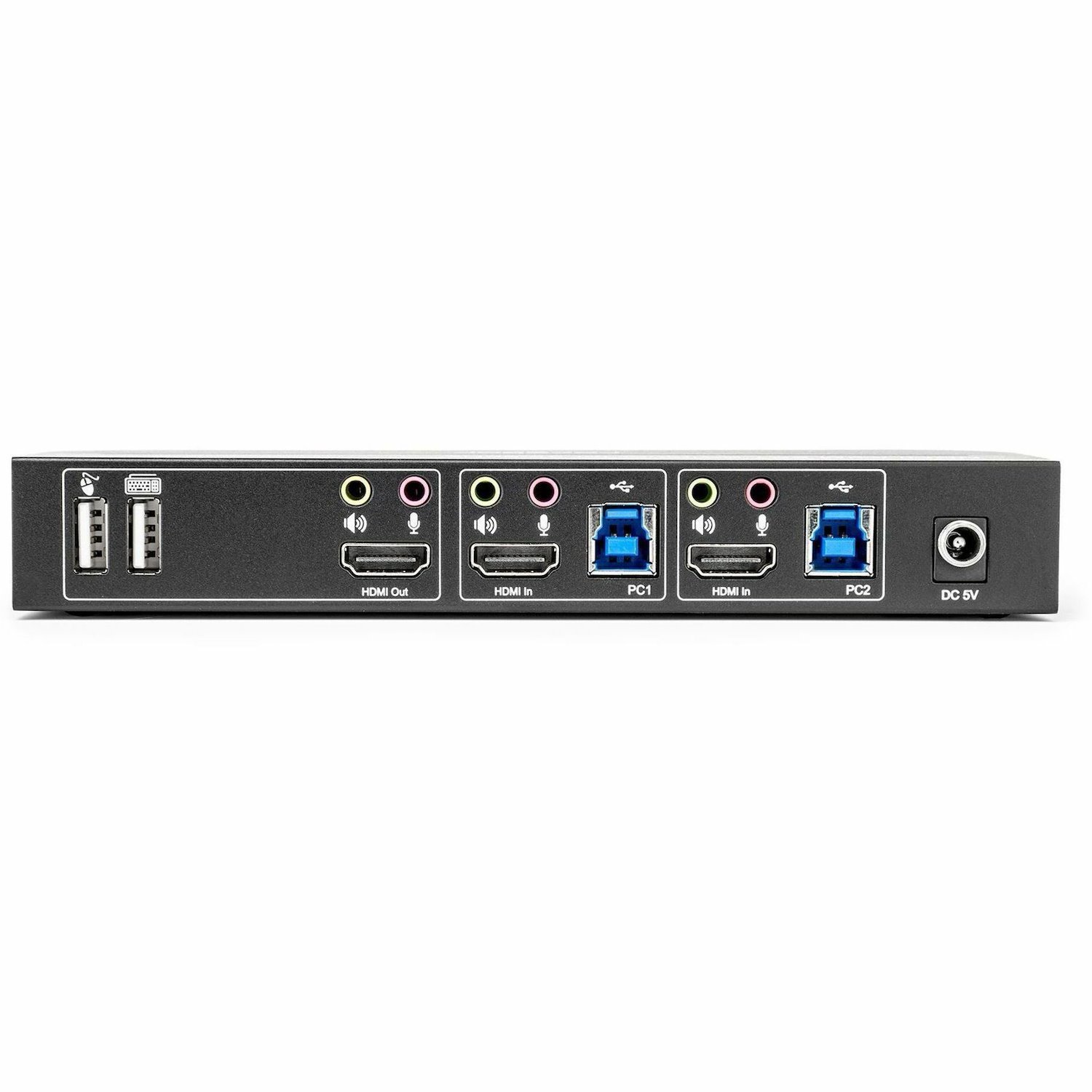 Rocstor SolidKVM SK06 4K HDMI and USB 3.0 2×1 KVM Switch