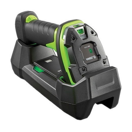 Zebra DS3678-ER Rugged Industrial, Warehouse Handheld Barcode Scanner Kit - Wireless Connectivity - Industrial Green - USB Cable Included