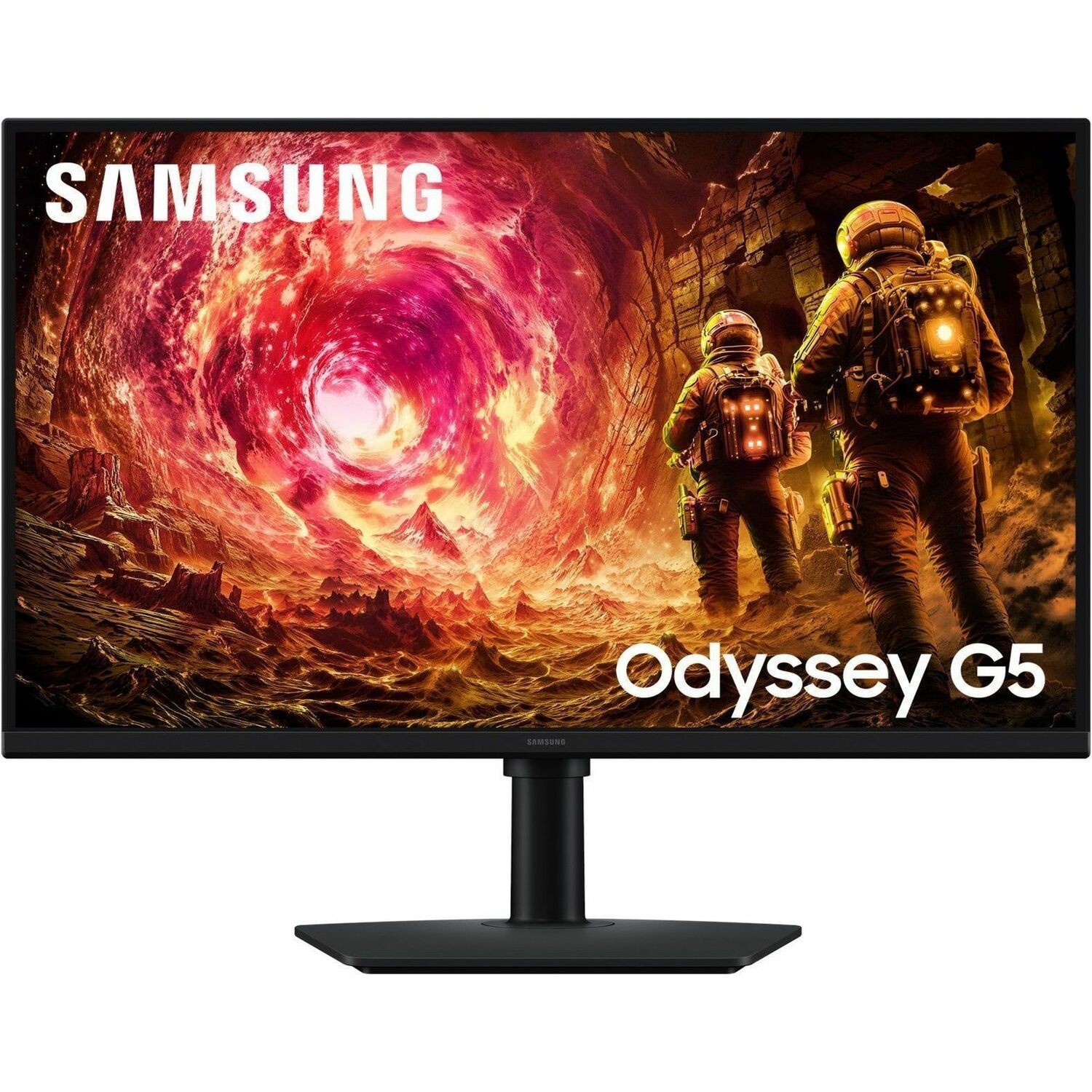 Samsung Odyssey G5 S27FG502EU 27 Zoll Klasse WQHD Gaming-LCD-Monitor - 16:9 Format - Schwarz