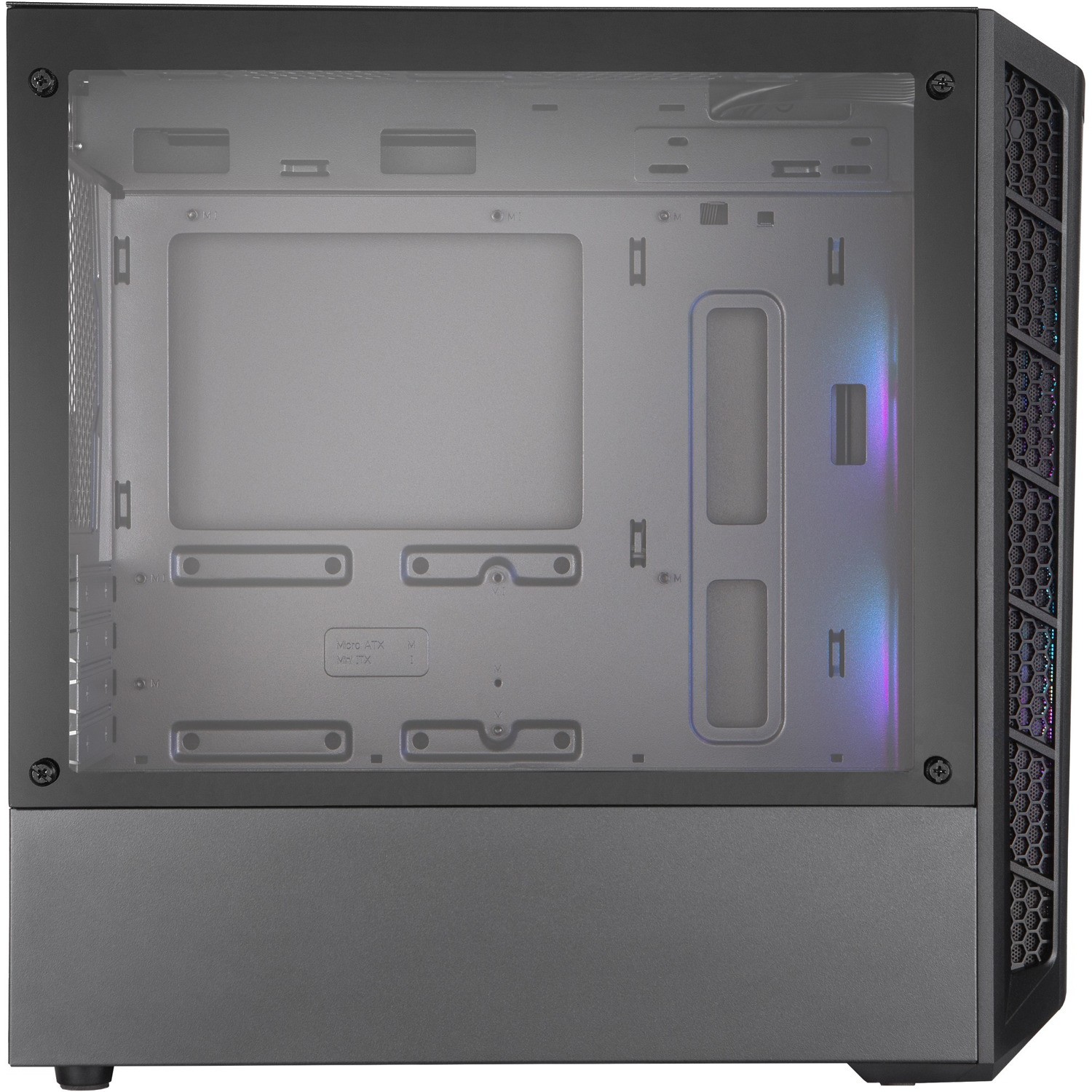 Cooler Master MasterBox MB311L ARGB Tower, MATX, Fine Mesh Front Panel, No ATX