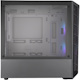 Cooler Master MasterBox MCB-B311L-KGNN-S02 Computer Case - Mini ITX, Micro ATX Motherboard Supported - Mini-tower - Steel, Mesh, Plastic, Tempered Glass - Black