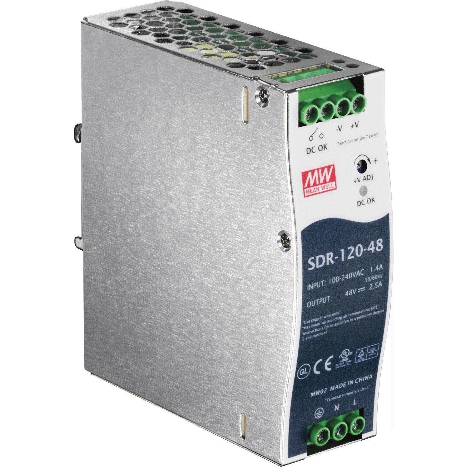 TRENDnet TI-S12048 Proprietary Power Supply - 120 W - TAA Compliant