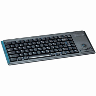 CHERRY G84-4400 Keyboard - Cable Connectivity - PS/2 Interface - German - Light Grey
