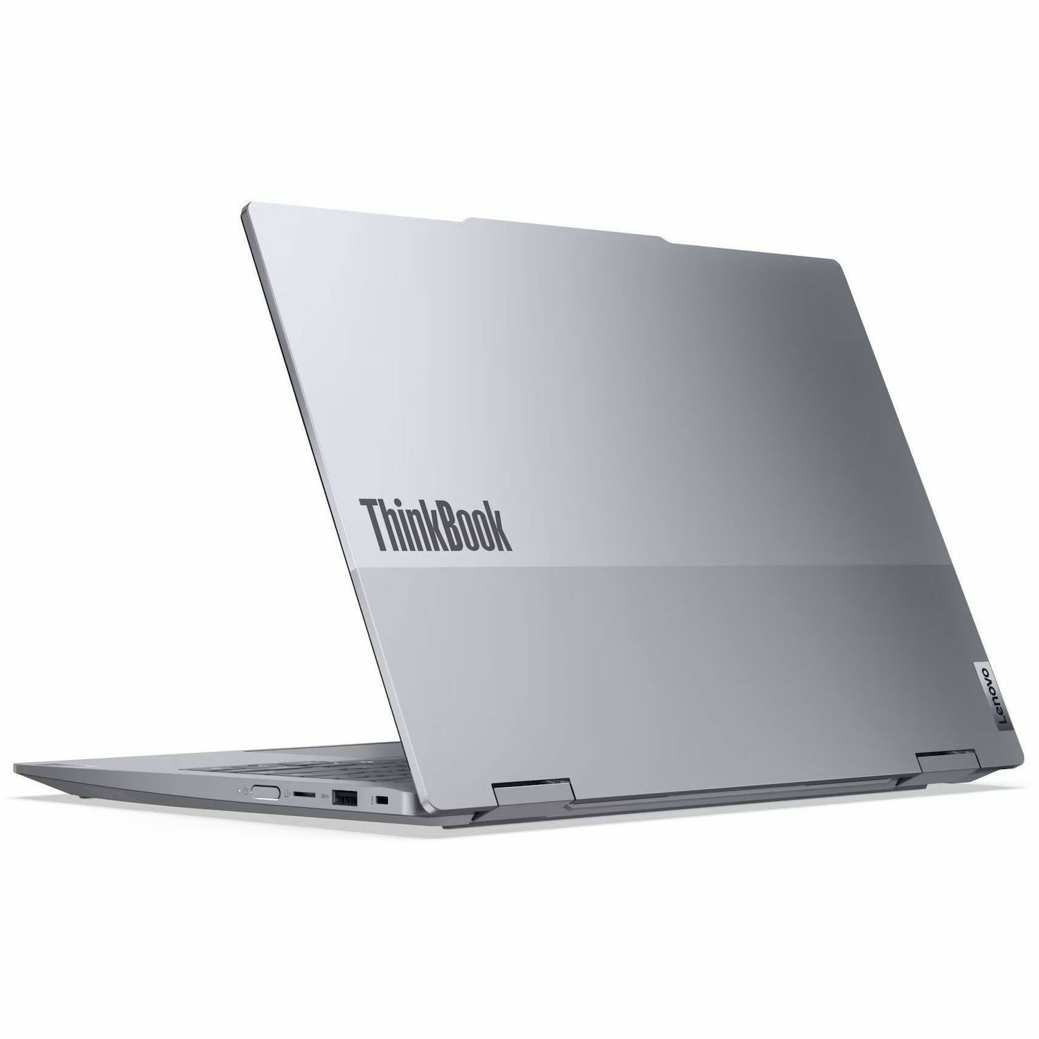 Lenovo ThinkBook 14 G5 IAU 21SQ0002US 14" Touchscreen Convertible 2 in 1 Notebook - WUXGA - Intel Core Ultra 7 255U - 16 GB - 512 GB SSD - English (US) Keyboard - Luna Gray