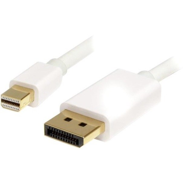 StarTech.com 1m (3ft) Mini DisplayPort to DisplayPort 1.2 Cable, 4K x 2K mDP to DisplayPort Adapter Cable, Mini DP to DP Cable for Monitor