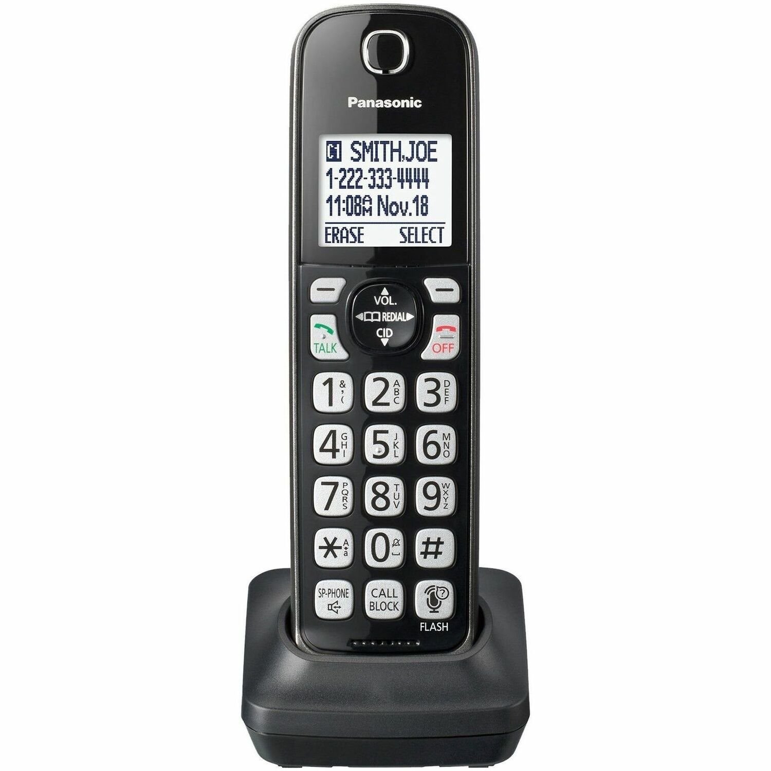 Panasonic Cordless Phone Accessory Handset for TGD66x Series