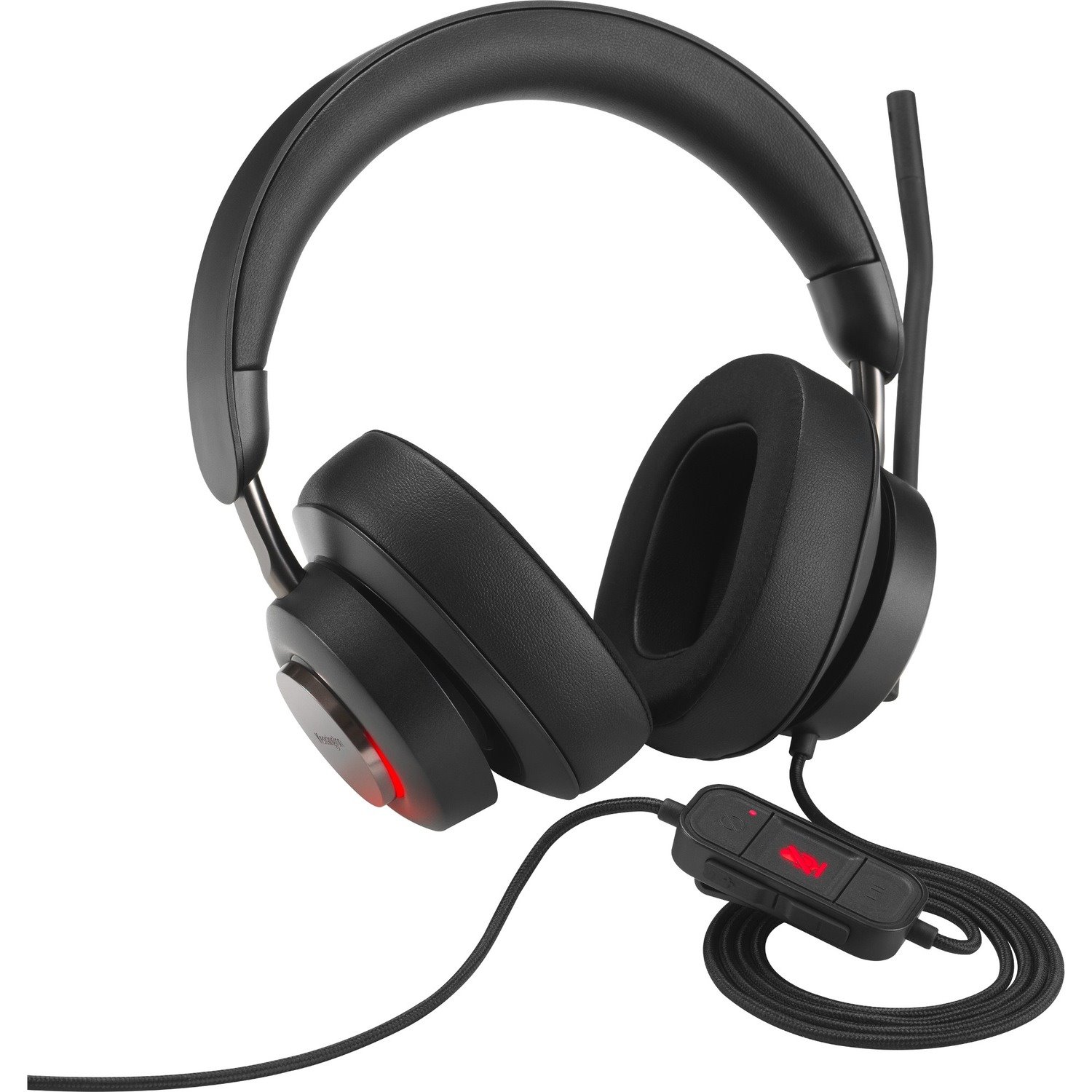 Kensington H2000 Wired Over-the-ear Stereo Headset - Black