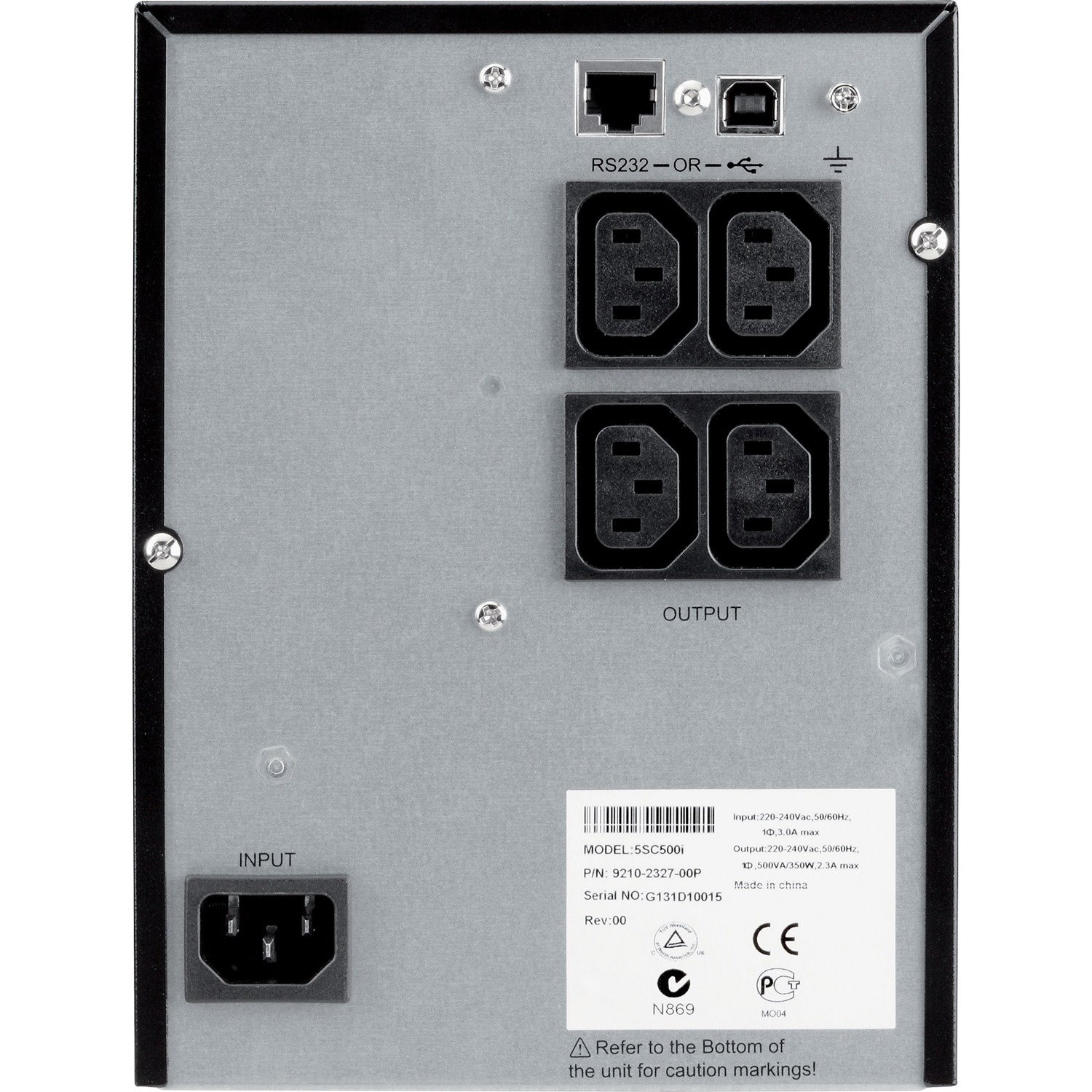 Eaton Line-interactive UPS - 500 VA/350 W