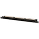 Eaton Tripp Lite Series 24-Port 0.5U Rack-Mount Cat6/Cat5 110 Patch Panel 568B, RJ45 Ethernet, TAA