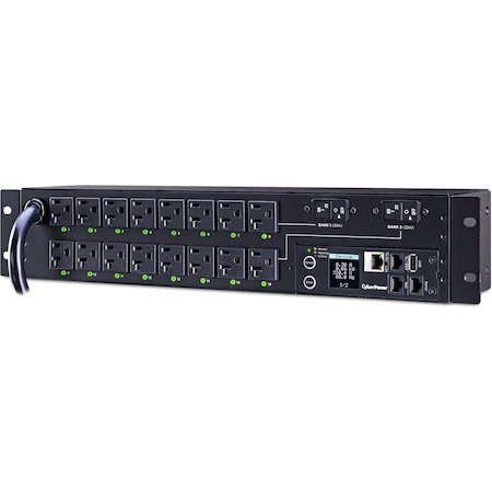 CyberPower PDU41003 Single Phase 100 - 120 VAC 30A Switched PDU