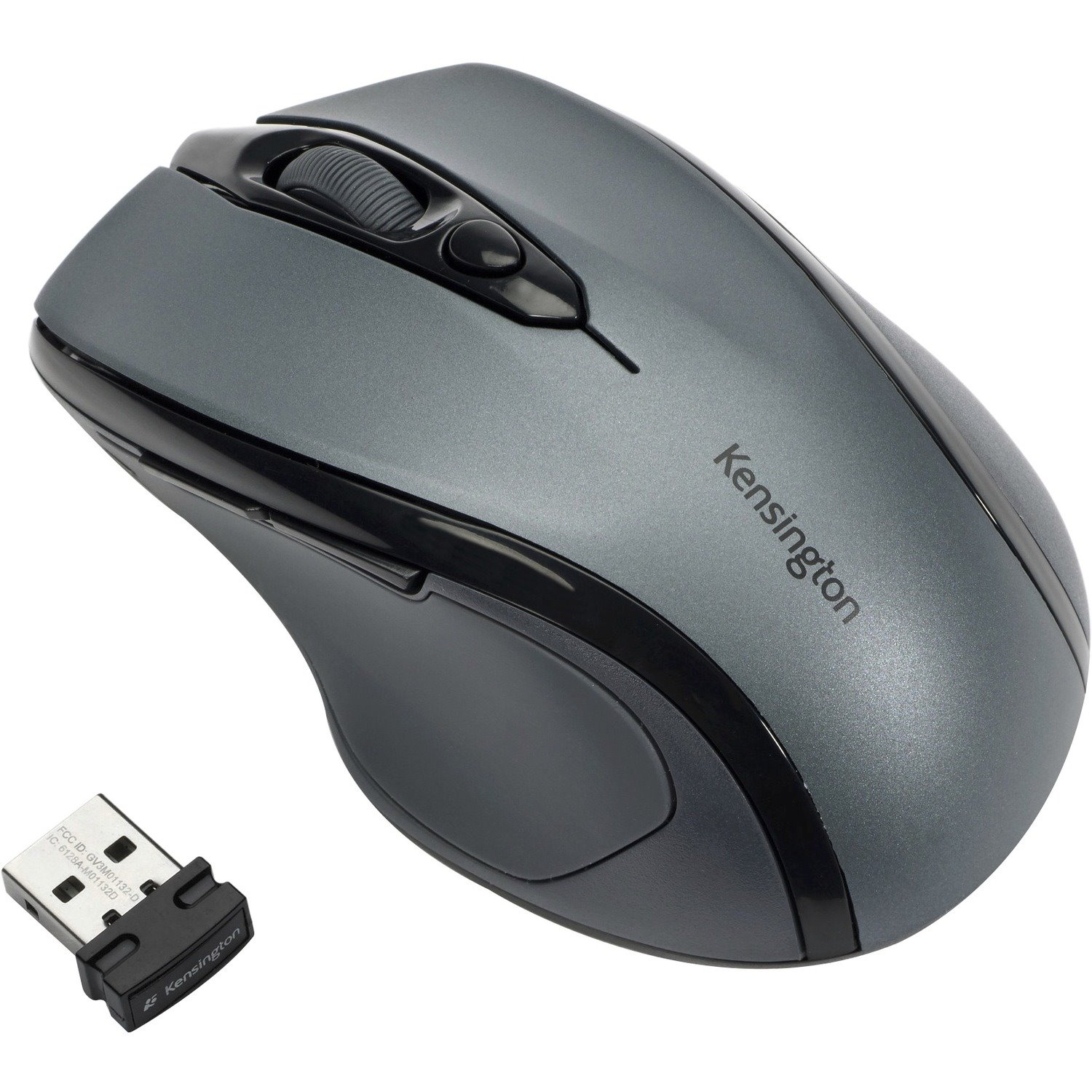 Kensington Pro Fit Mid-Size Wireless Mouse - Graphite Gray