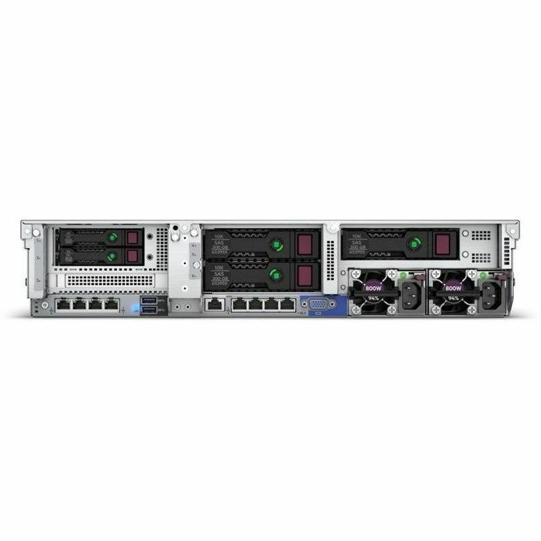 HPE ProLiant DL380 G10 2U Rack Server - 1 x Intel Xeon Gold 5218 2.30 GHz - 192 GB RAM - 960 GB SSD - (2 x 480GB) SSD Configuration - 12Gb/s SAS, Serial ATA Controller