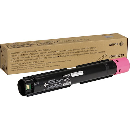 Xerox Genuine Xerox® VersaLink® C7000 Series Color Multifunction Printers Magenta High capacity Toner Cartridge (16500 Pages) - 106R03739