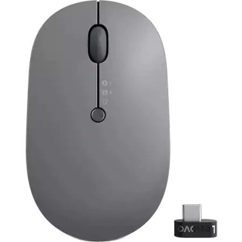 Lenovo Go Wireless Multi-Device Mouse (Storm Grey)