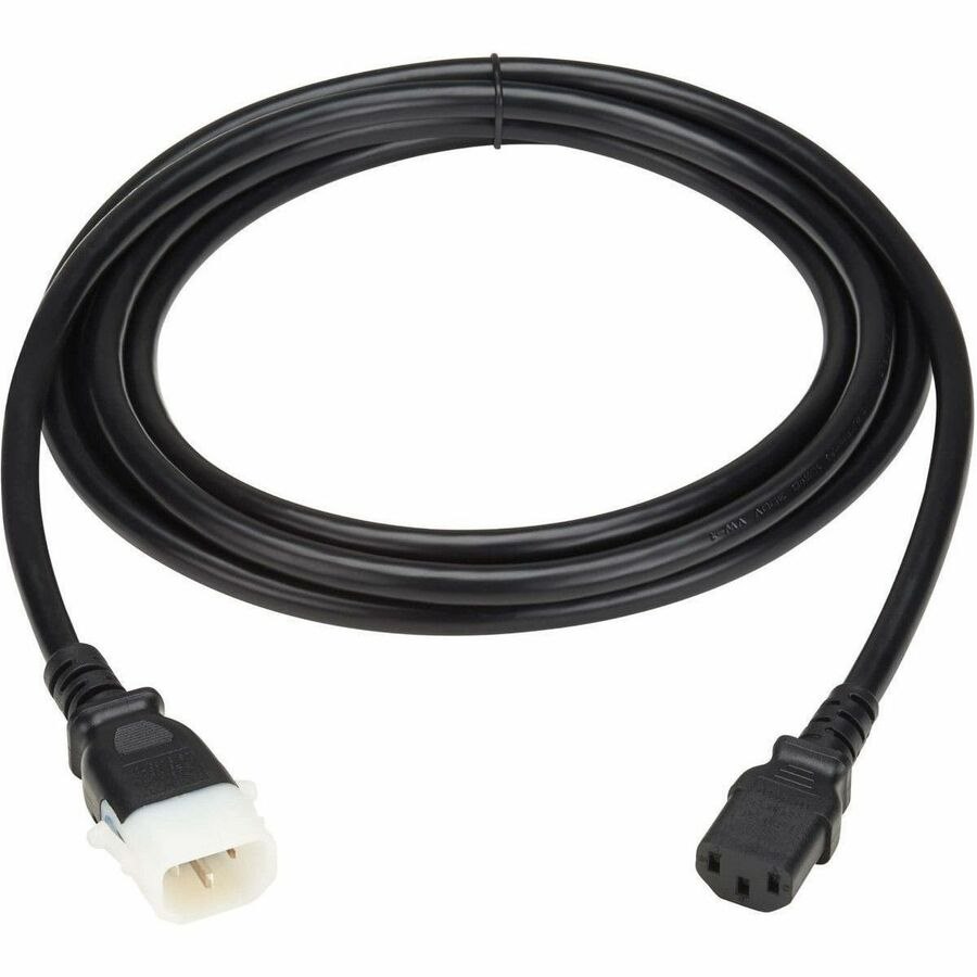 Eaton Tripp Lite Series PDU Power Cords, C13 to P-Lock C14 - Heavy-Duty, 15A, 250V, 14 AWG, 6 ft. (1.8 m), Black, 6 Pack