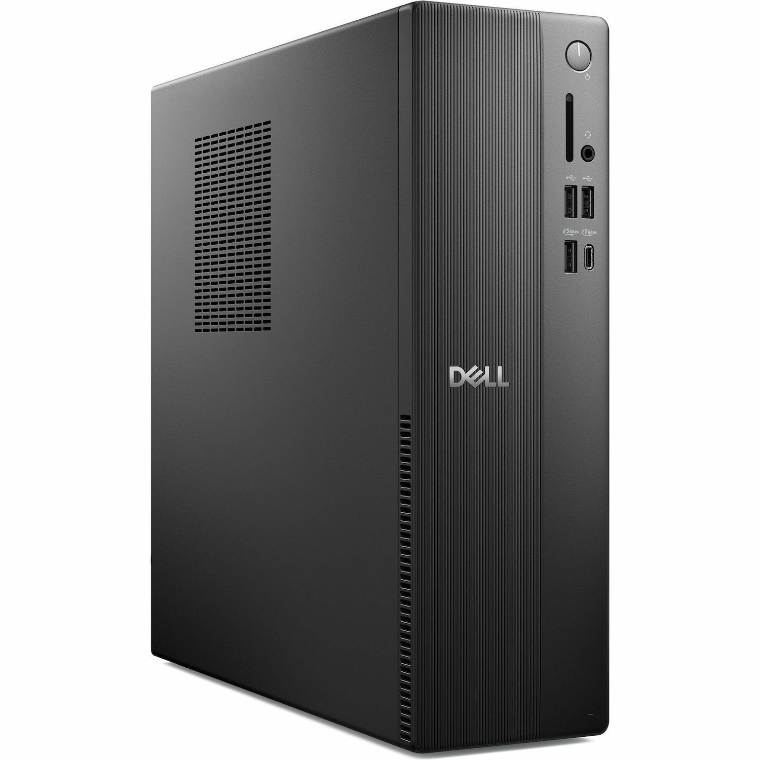 Dell Slim ECS1250 Desktop Computer - Intel Core i3 14th Gen i3-14100 - 8 GB - 512 GB SSD - Slim PC - Black
